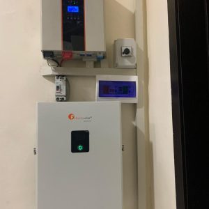 5kva/10kwh full solar installation